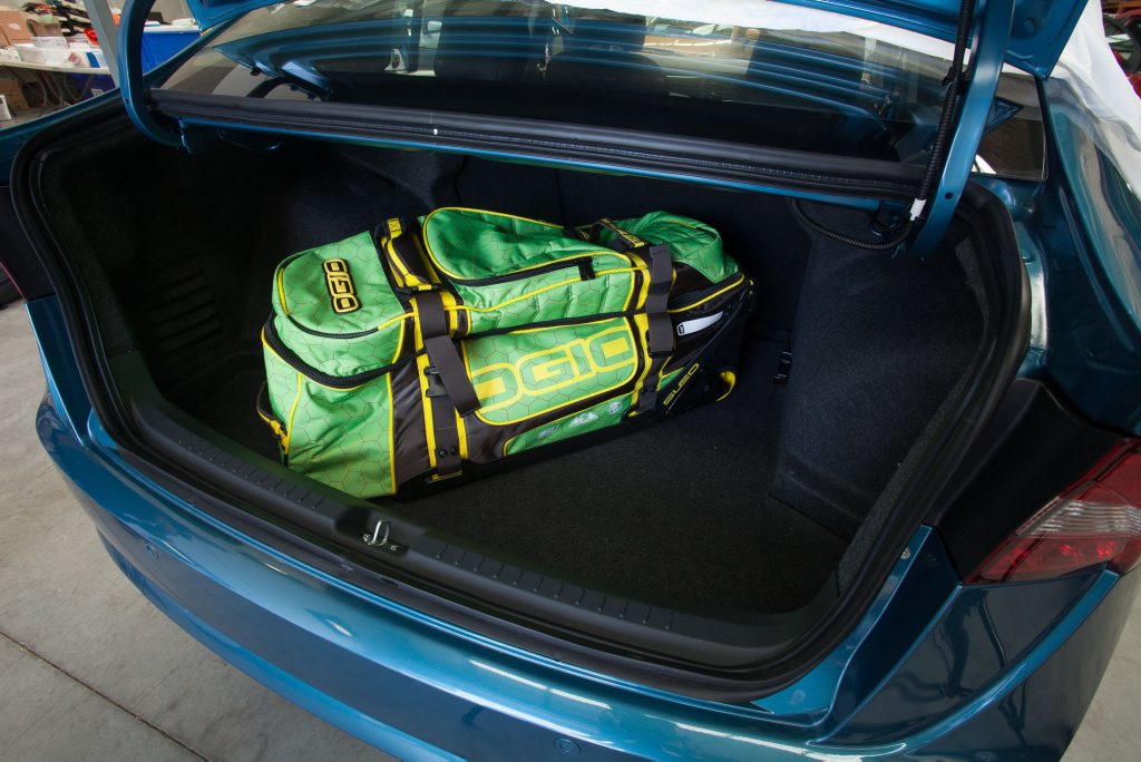 The Proton Preve boot. The Proton Preve boot.